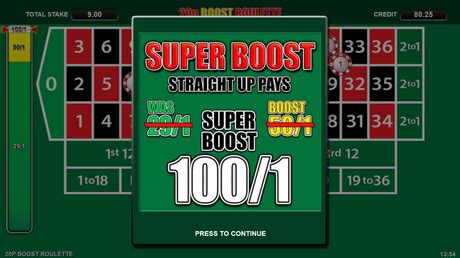 bigboost roulette|Big Boost Casino Guide .